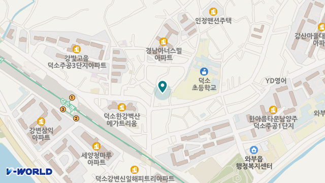 성림케어 덕소센터 요양원 위치 지도
