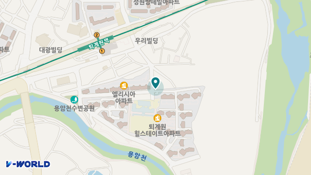 튼튼노인요양시설 위치 지도