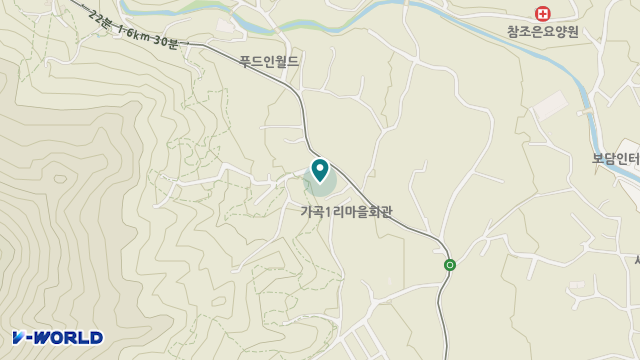 행복한자연요양원 위치 지도