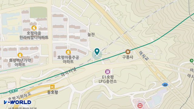 베스트그린요양원 위치 지도