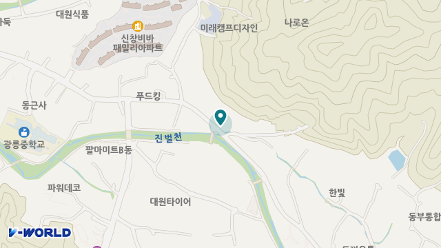 뉴캐슬요양원 위치 지도