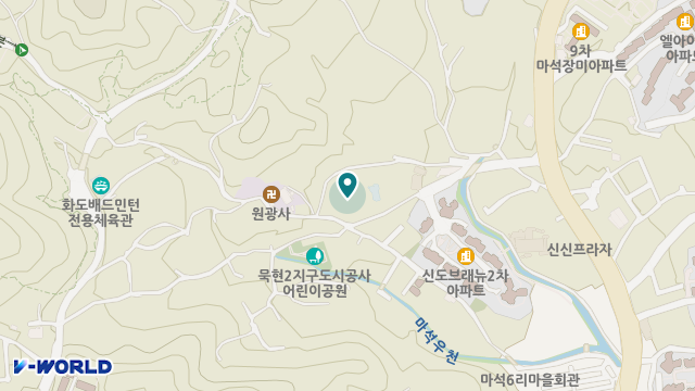마석요양원 위치 지도
