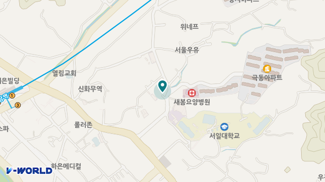 A+해밀노인공동생활가정 위치 지도