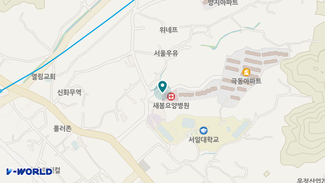 새맘요양원 위치 지도