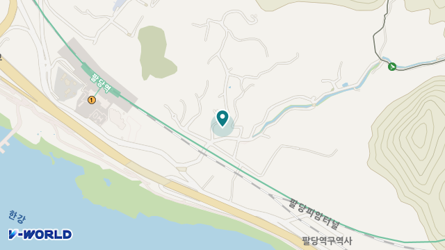 한강요양원 위치 지도