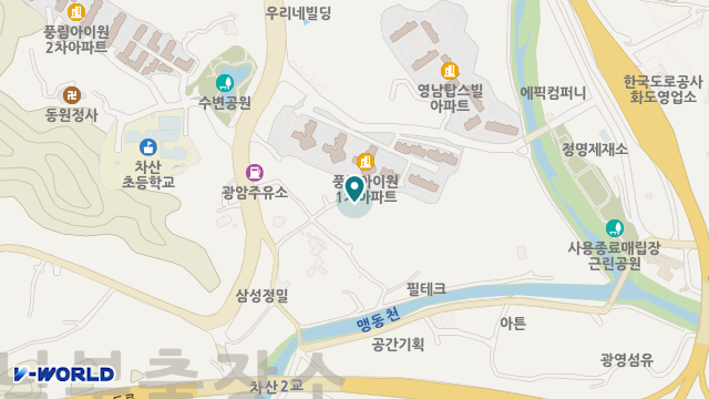 우리들요양원 위치 지도