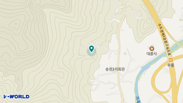 실버피아요양원 위치 지도