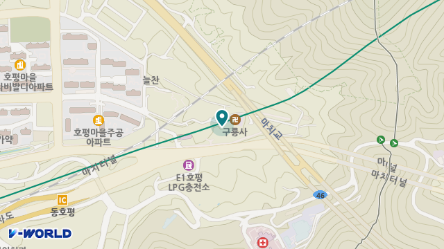 사랑재활요양원 위치 지도