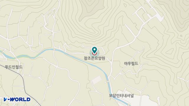 참조은요양원 위치 지도