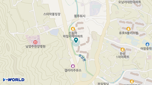 남양주노블스테이요양원 위치 지도