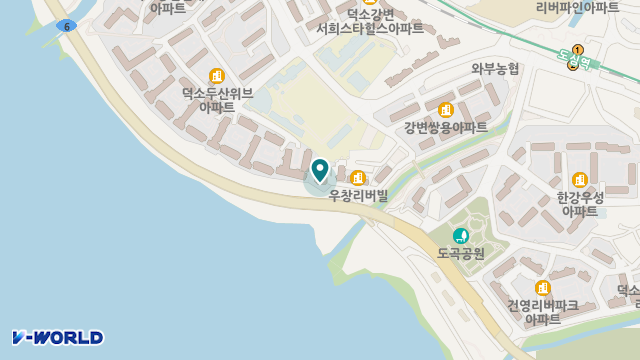 봄날한강요양원 위치 지도