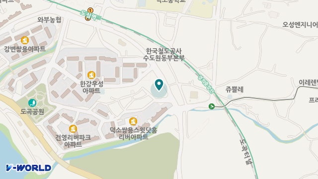 덕소효드림요양원 위치 지도