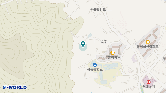 더푸른요양원 위치 지도