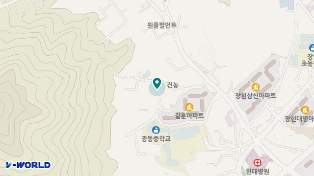 파라다이스실버케어 위치 지도
