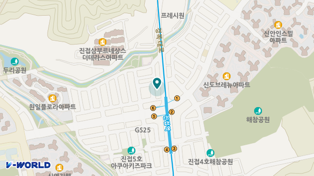 늘봄요양원 위치 지도