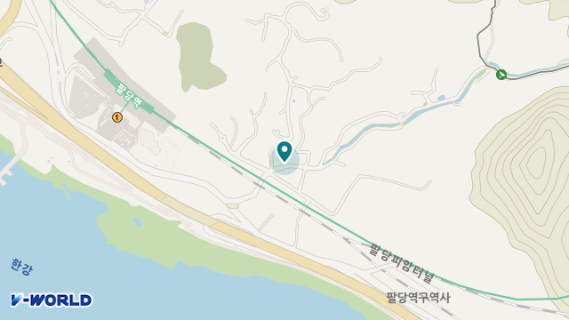 팔당한강요양원 위치 지도