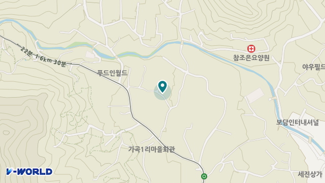 진성요양원 위치 지도