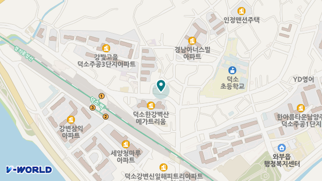덕소행복한요양원 위치 지도