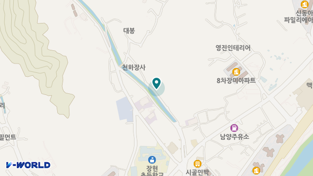 늘봄재활요양원 위치 지도