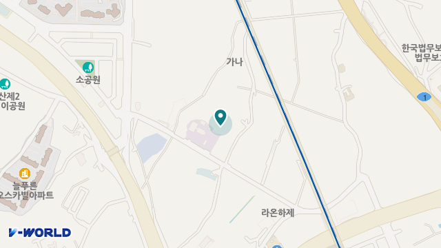 세교샘너싱홈 위치 지도