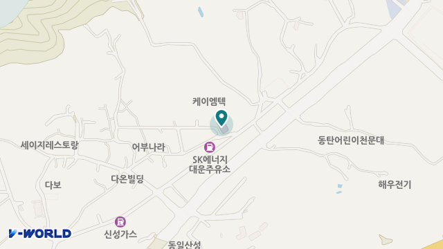 골든힐요양원 위치 지도