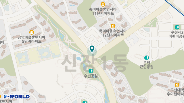 한솔너싱홈물향기점 위치 지도