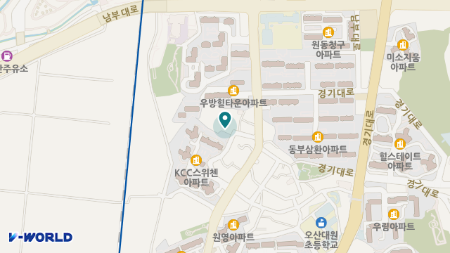 나누미요양복지타운 나누미요양원 위치 지도