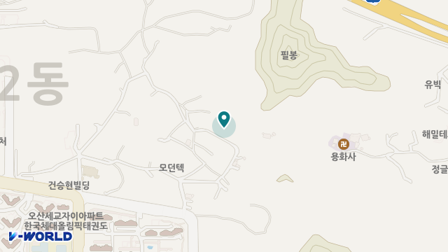 필봉요양원 위치 지도