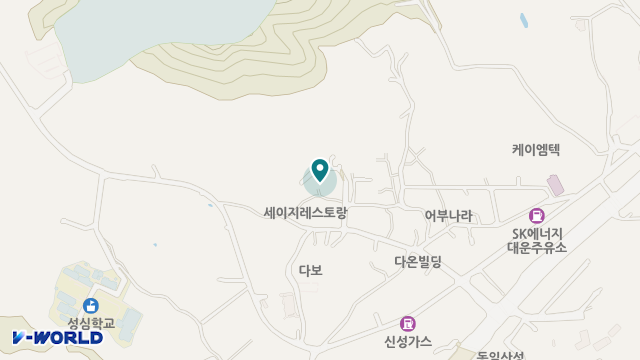보듬너싱홈 위치 지도