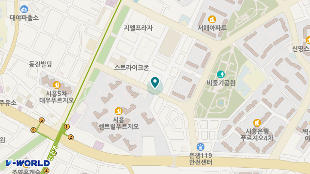 효행노인요양원 위치 지도