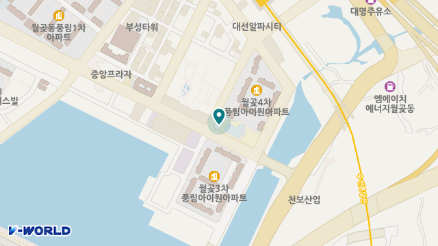 행복요양원 위치 지도