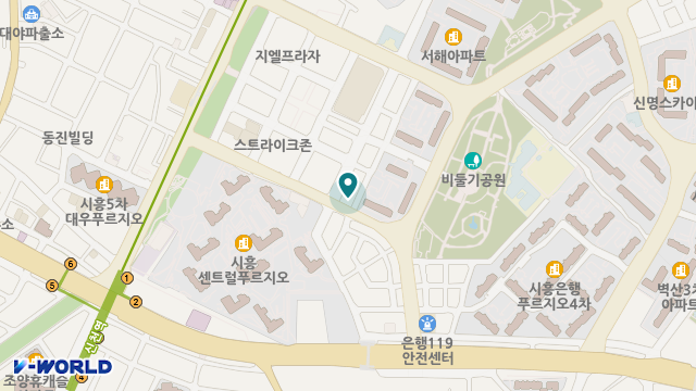 행운요양원 위치 지도
