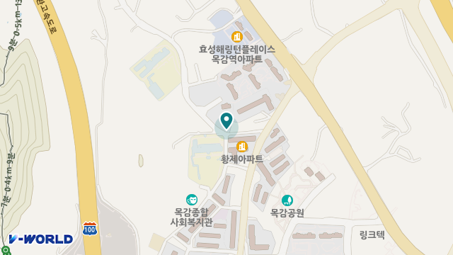 시흥행복한재활요양원 위치 지도