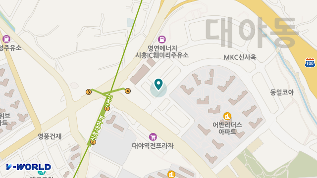 겨자씨요양원 위치 지도