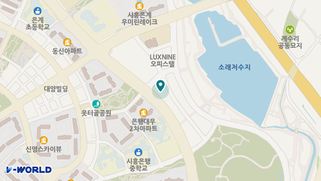 은계호수요양원 위치 지도