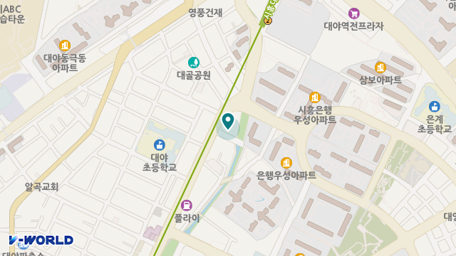 대야요양원 위치 지도