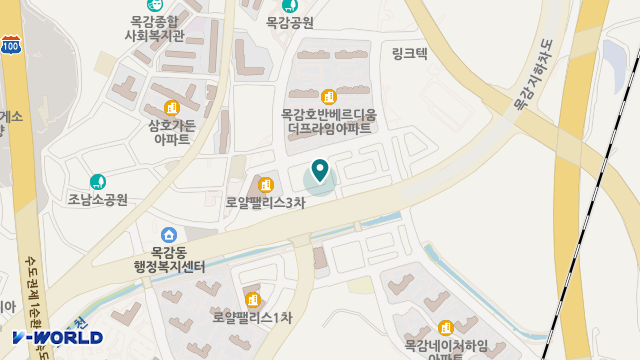 목감효요양원 위치 지도