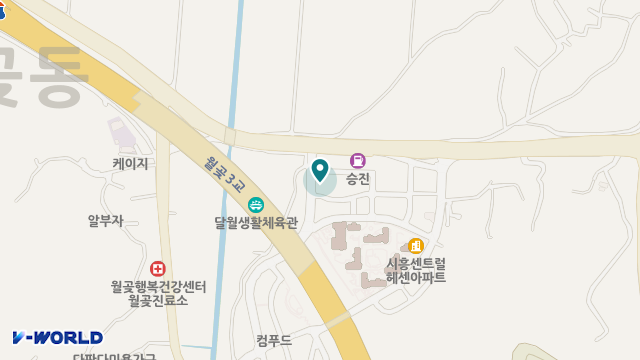 꿈에그린요양원 위치 지도