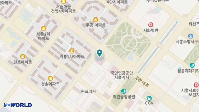 에이스요양원 위치 지도