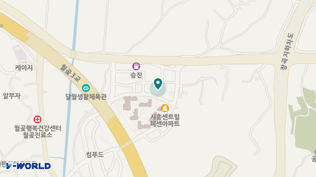 로뎀재활요양원 위치 지도