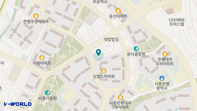 시흥은혜요양원 위치 지도