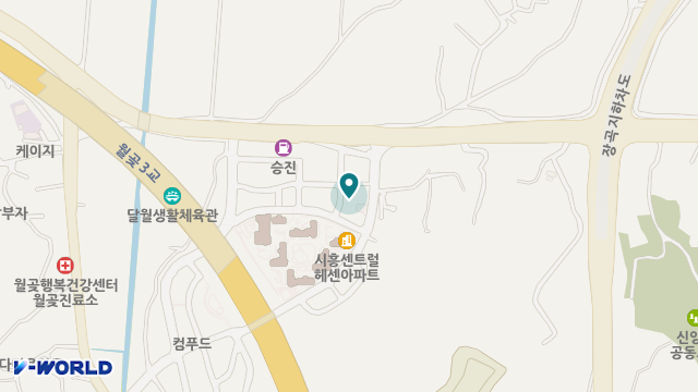 시흥굿종합요양센터 위치 지도