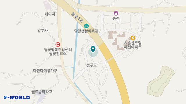 센트럴요양원 위치 지도