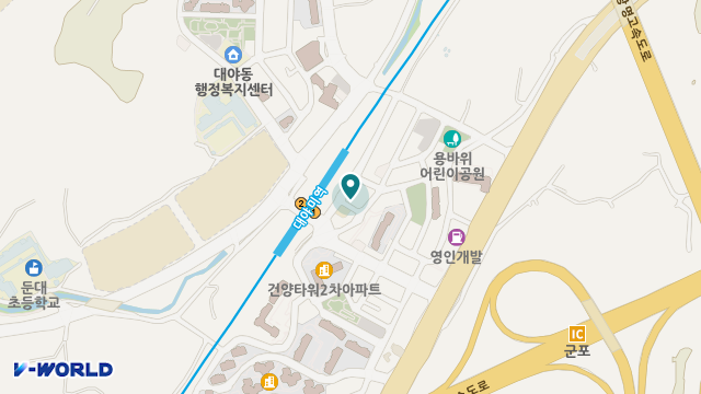 봄날요양원 위치 지도