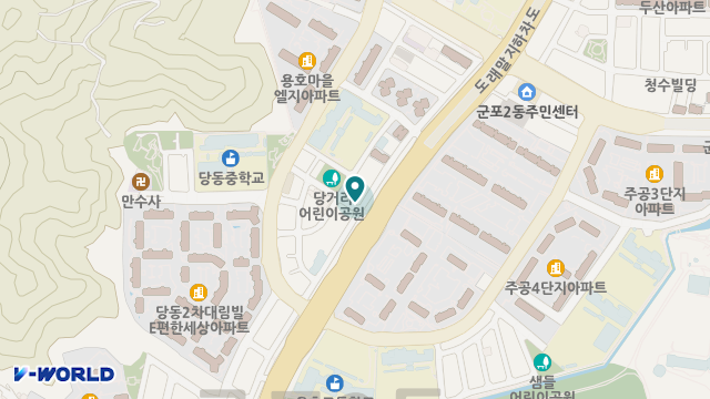 사랑행복실버타운 위치 지도