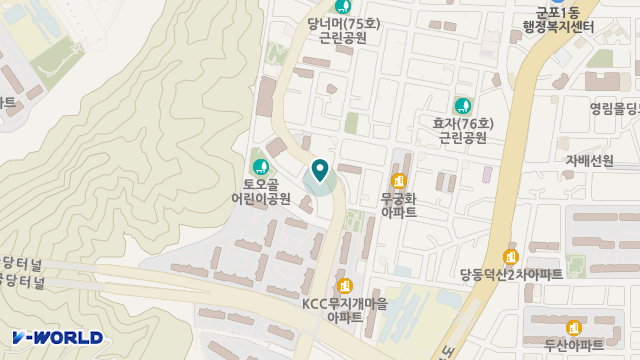 수리산요양원 위치 지도