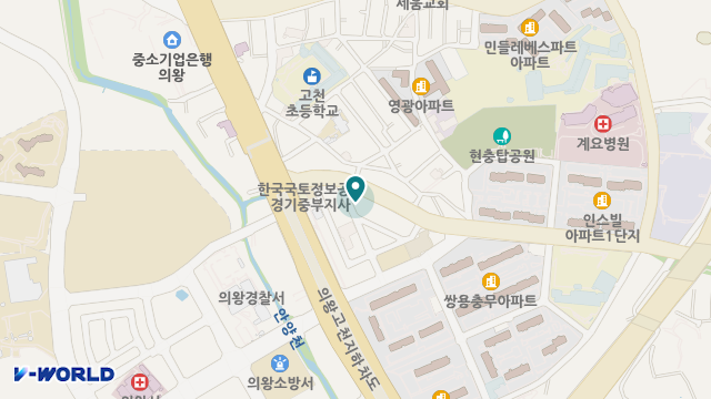 늘푸른요양원 위치 지도
