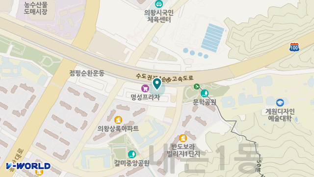 아이비실버요양원 위치 지도