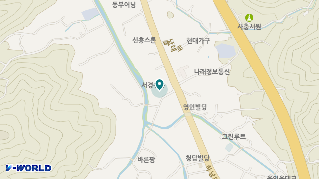 효덕노인전문요양원 위치 지도