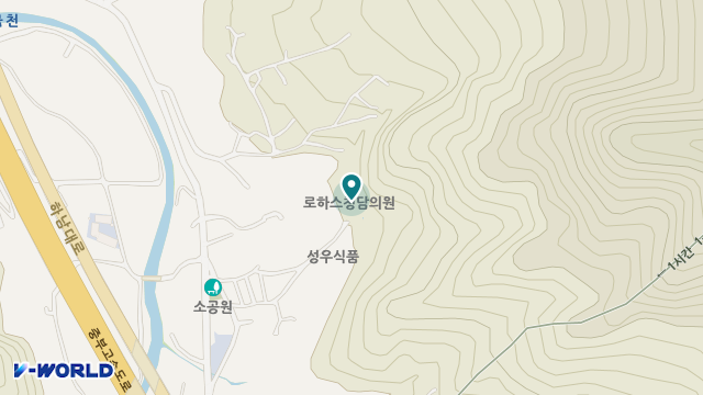 청담하늘채요양원 위치 지도